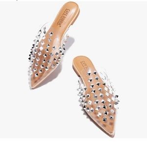 New women’s Slides Mules Slip On Sz 8.5